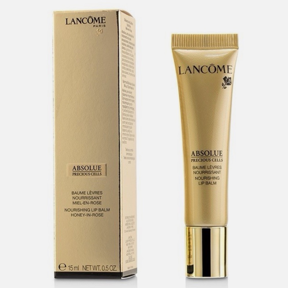 Lancome Absolue Precious Cells Lip Balm Honey in Rose 0.5 oz Brand New in Box